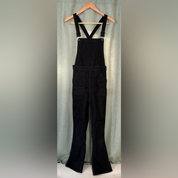 Madewell Crossback Black Overalls size M - Picture 3 of 9